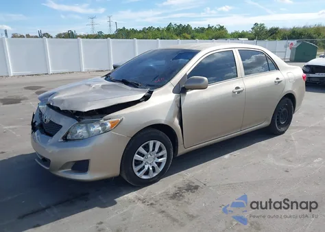 2010 Toyota Corolla Le из США, поврежденный, VIN 2T1BU4EE4AC476980